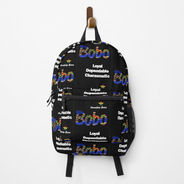 Item preview, Monday Born Ghanaian Male Name 'Bobo' in Blue designed and sold by WhoWeAre.