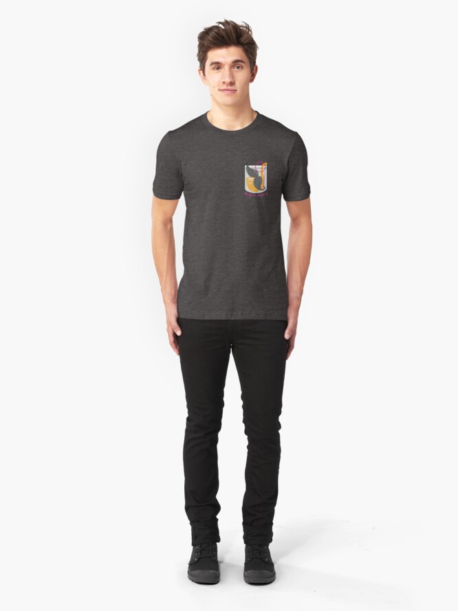 Alternate view of Always be prepared Slim Fit T-Shirt