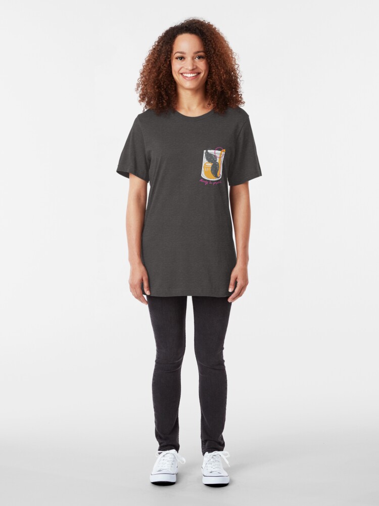 Alternate view of Always be prepared Slim Fit T-Shirt