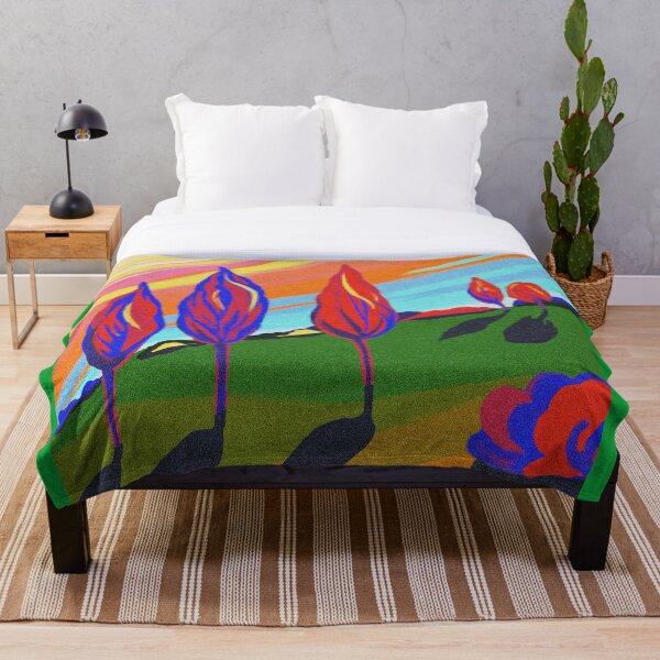 Item preview, Bright sunny summer landscape designed and sold by Magicbrush13.