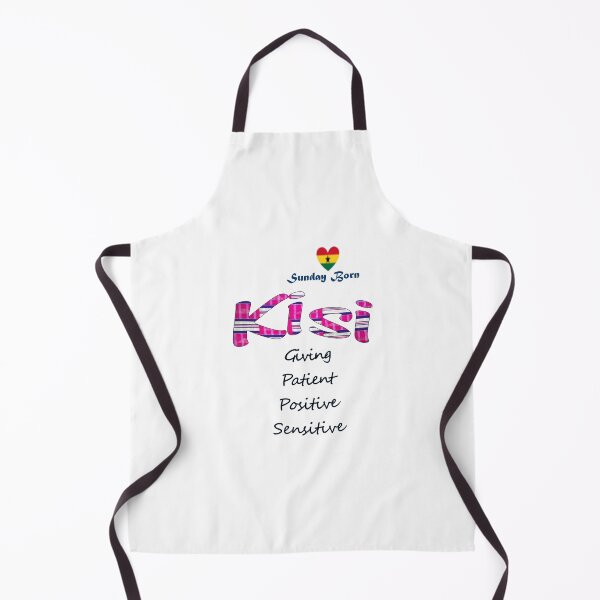 Item preview, Sunday Born Ghanaian Female Name 'Kisi' in pink designed and sold by WhoWeAre.