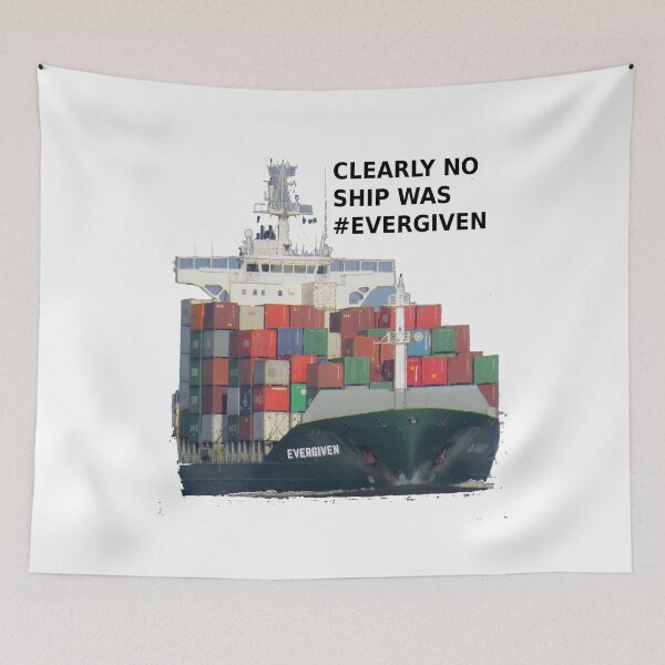 Item preview, Evergiven Container Ship Suez Canal Cargo ship  designed and sold by LeBreab.