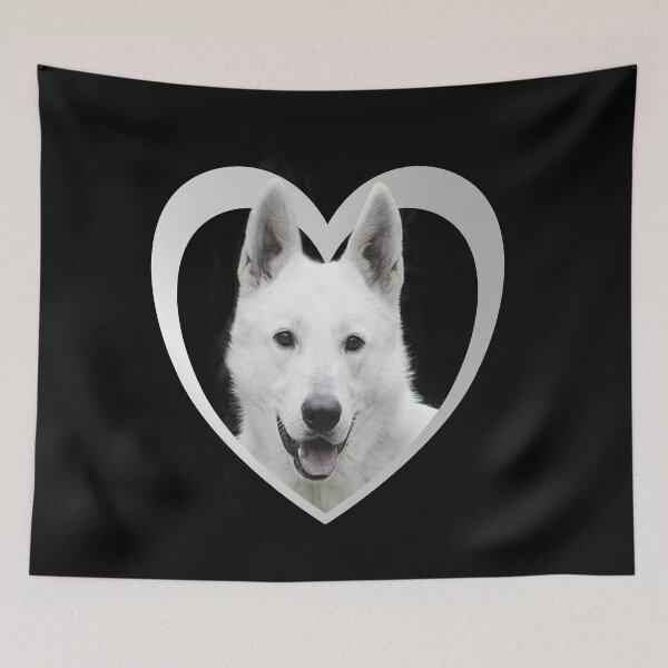 Item preview, White German Shepherd Tshirt White German Shepherd Dog Shirt Tee designed and sold by KDesigns85.