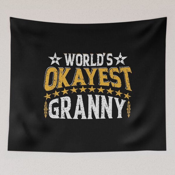 Item preview, Worlds Okayest Granny designed and sold by YAHIA-14.