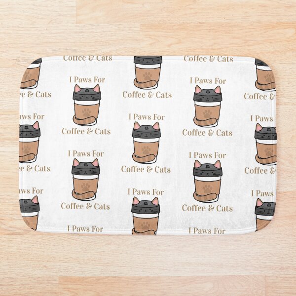 Item preview, I Paws For Coffee and Cats designed and sold by qualiteesforyou.