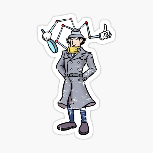 Vista previa del artículo con la obra «Inspector Gadget», diseñado y vendido por jungturx.