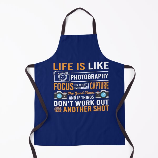 Item preview, Life Is Like Photography - Photographer Quote designed and sold by SharpThreadZ.