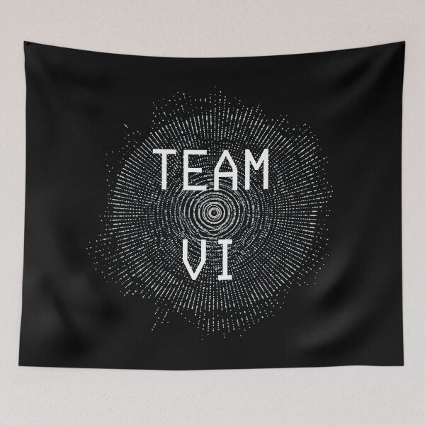 Item preview, Vi Vs Emacs Wars — Team Vi designed and sold by Nathalie Aynié.