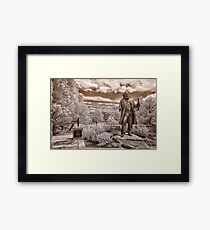 Olmsted at Arboretum Framed Print