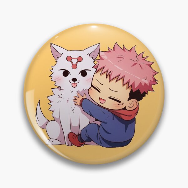 Jujutsu Kaisen - Itadori with a dog (11/14) Pin