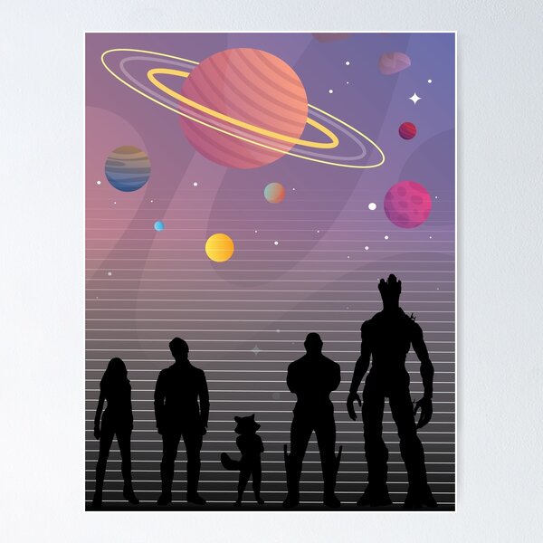 Guardians Of The Galaxy Posters for Sale | Redbubble