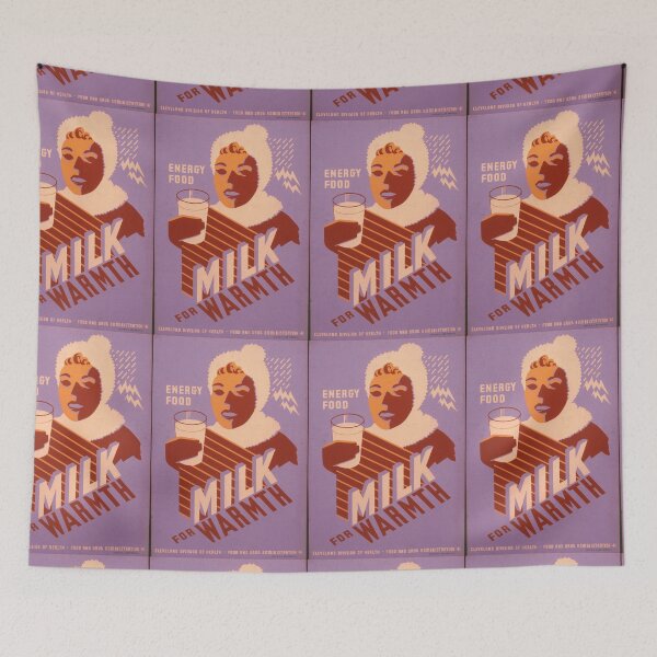 Item preview, Milk Advertisement from the WPA designed and sold by TheMurphyGirl.