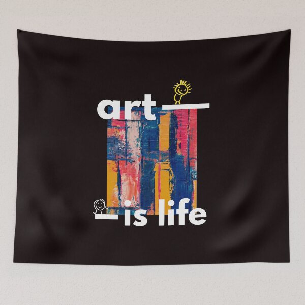 Item preview, art is life; art, my art, best art,  Mai, Aesthetic Clottage, designed and sold by Matrixstore.