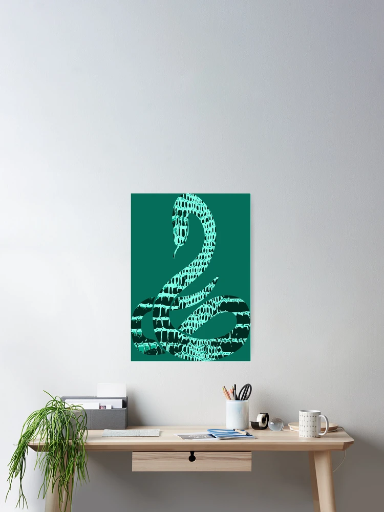 Thumbnail 2 of 3, Poster, Python Snakeskin designed and sold by DesignFantazia.
