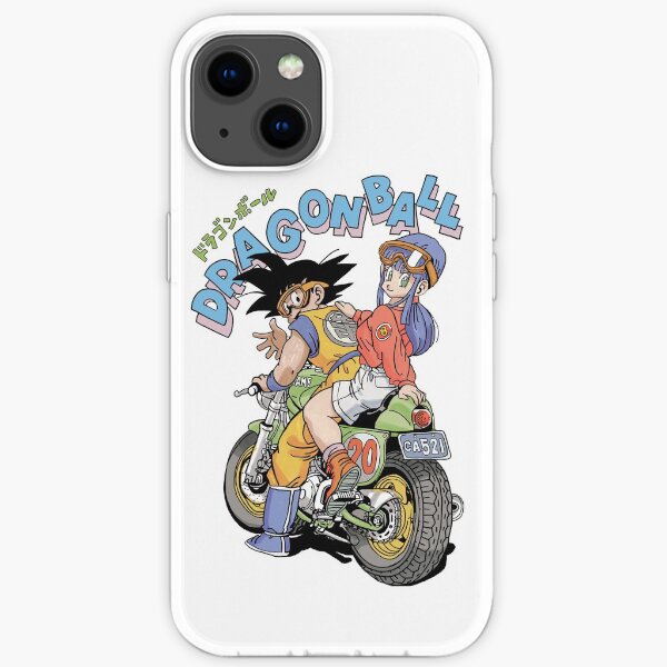 Goku et Bulma - Dragon Ball Coque souple iPhone