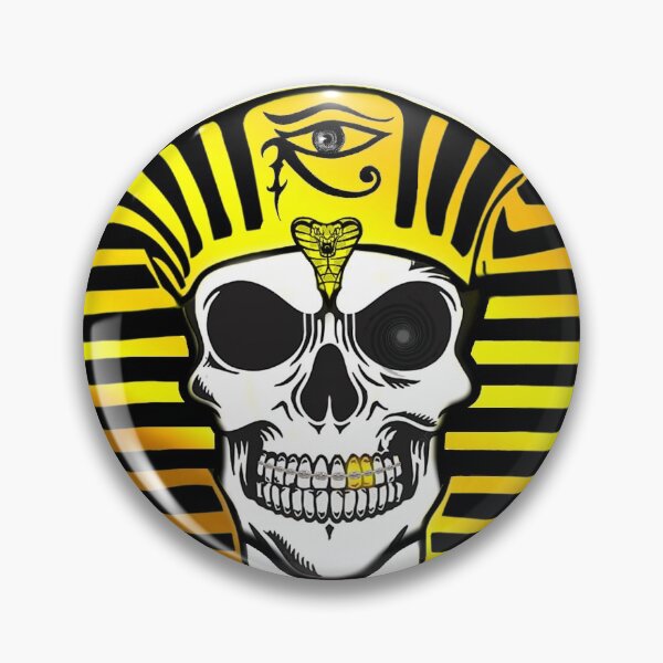 Item preview, Pharaoh skull designed and sold by Mohamedeinoo.