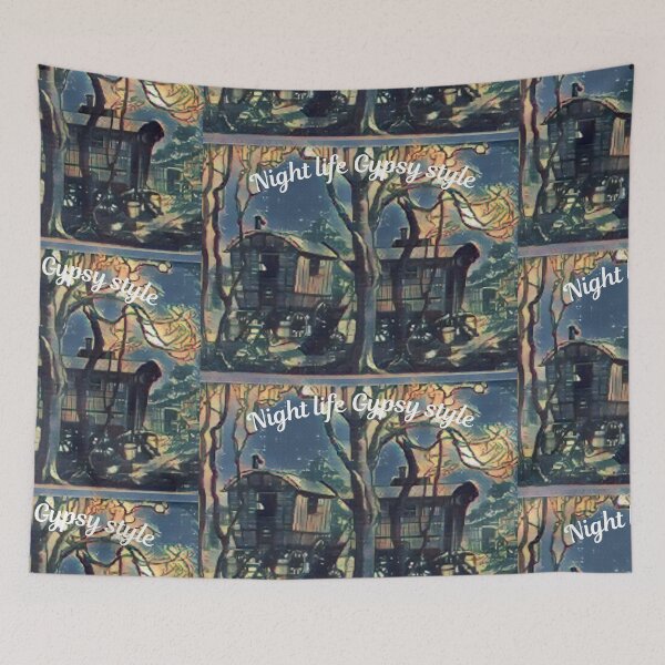 Item preview, vardos,wagon gypsy/gipsy night time designed and sold by amy greaves.