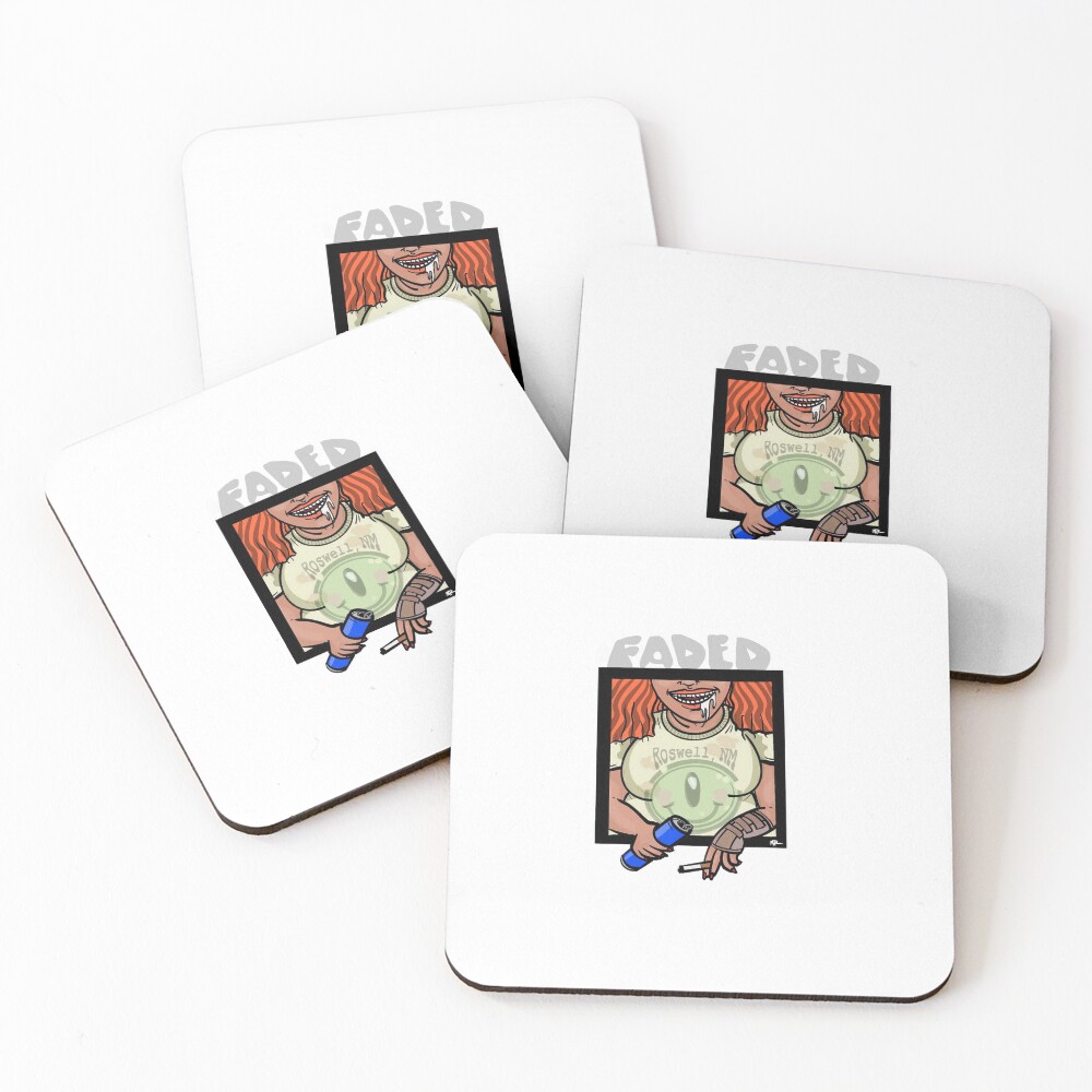 Item preview, Coasters (Set of 4) designed and sold by Popkill.