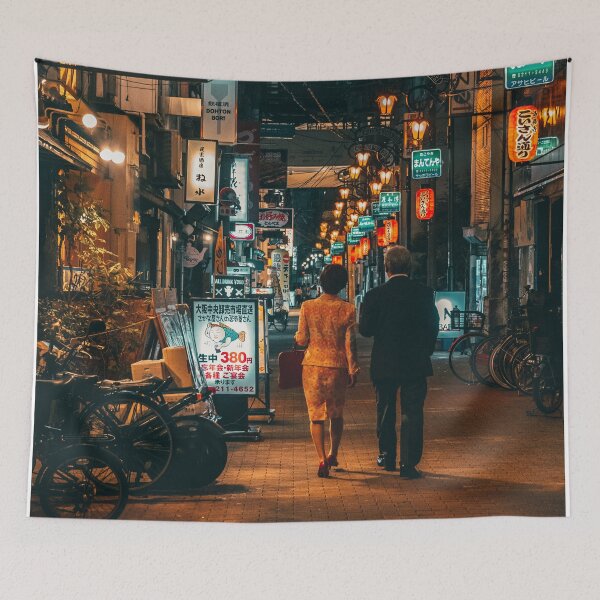 Item preview, Walk With Me In Osaka designed and sold by Neondreamscapes.