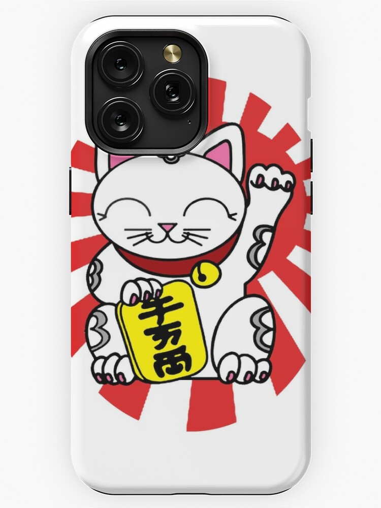 Lovely Case for Airpods Pro Japanese Style Lucky Cat Silicone