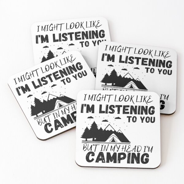 Item preview, Thinking of Camping  designed and sold by tristahx.