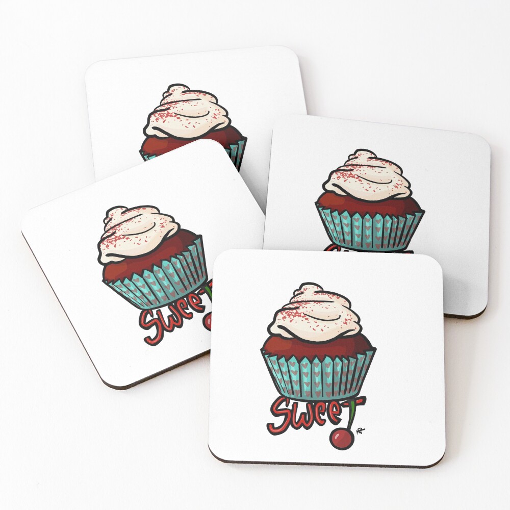Item preview, Coasters (Set of 4) designed and sold by Popkill.