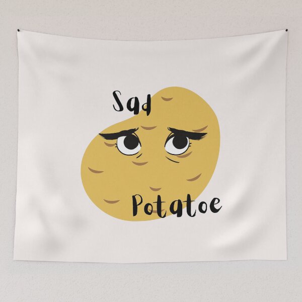 Item preview, Sad potatoe designed and sold by crikz.