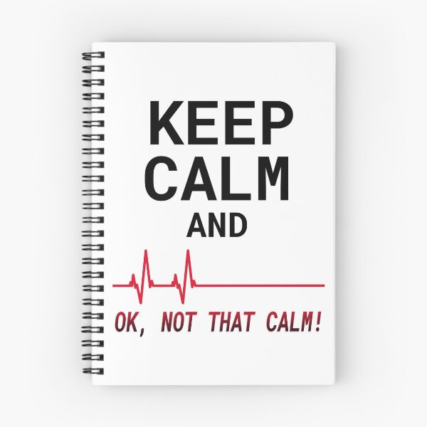 Item preview, Keep Calm and Ok Not That Calm - Keep Calm EKG designed and sold by molamode.