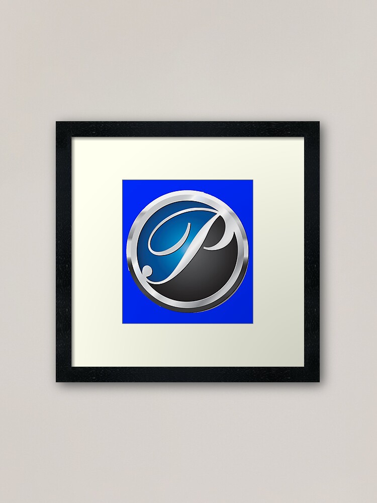 pflueger logo Framed Art Print for Sale by plonco71