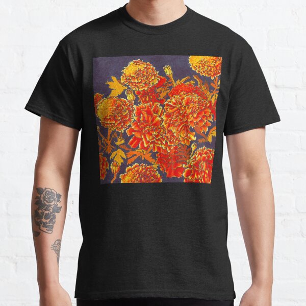 Marigold Flower T Shirts Redbubble