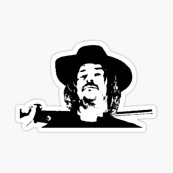 Preacher Man Pop Art Sticker