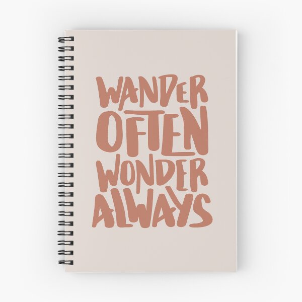 Item preview, Wander Often Wonder Always Hand Lettered Camping Travel Design designed and sold by BexGrimwood.