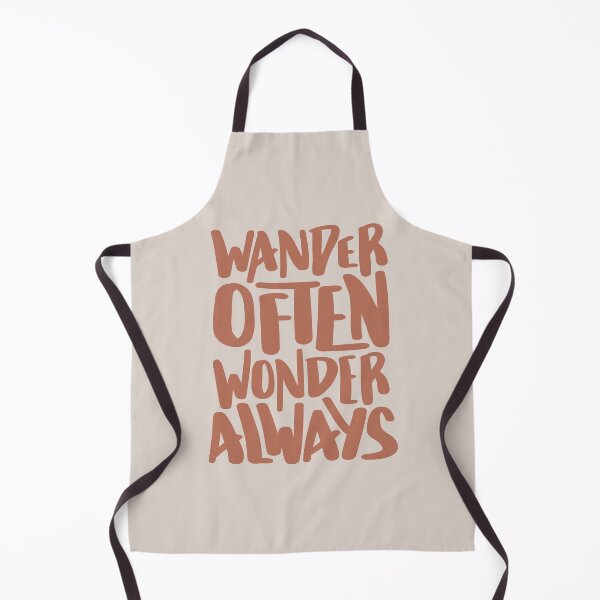 Item preview, Wander Often Wonder Always Hand Lettered Camping Travel Design designed and sold by BexGrimwood.