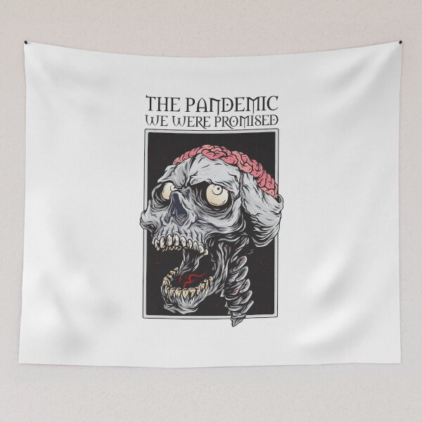 Item preview, A rotten apocalypse zombie - The pandemic we were promised in white designed and sold by crazycollective.