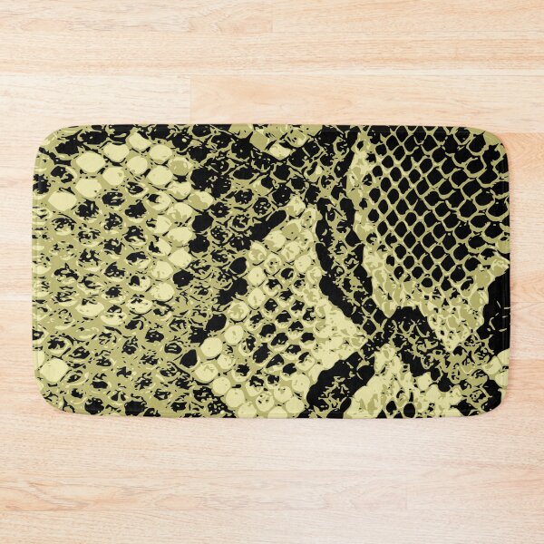 Item preview, Python Skin Dark Khaki and Palegoldenrod designed and sold by DesignFantazia.