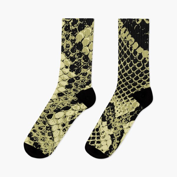 Item preview, Python Skin Dark Khaki and Palegoldenrod designed and sold by DesignFantazia.