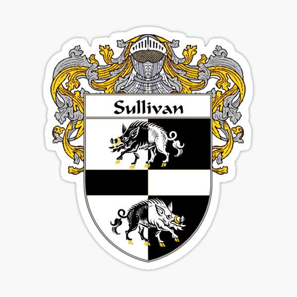 Sullivan Coat of Arms / Sullivan Family Crest Hardcover Journal for Sale  by William Martin