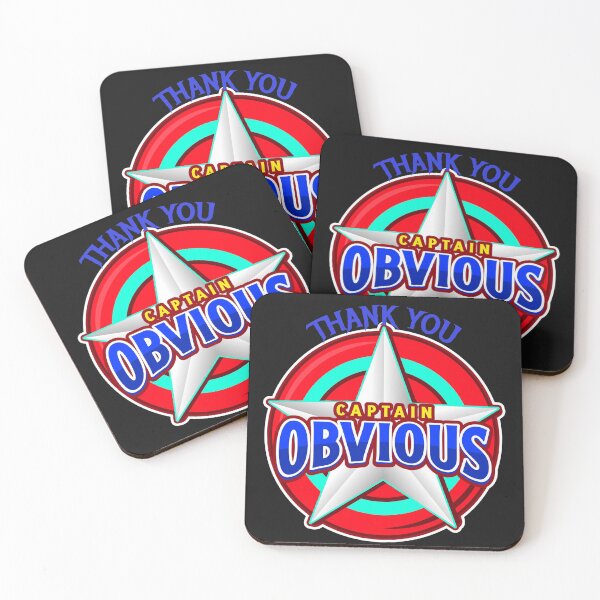 Item preview, Thank you captain obvious designed and sold by HumanwreckageRB.