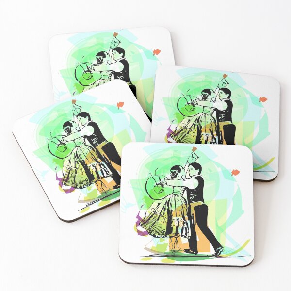 Item preview, Couple dancing marinera illustration Design designed and sold by Red-ElYoubi.