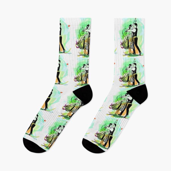 Item preview, Couple dancing marinera illustration Design designed and sold by Red-ElYoubi.