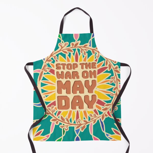 Item preview, The Wicker Man - Stop the War on May Day designed and sold by LennyAD.