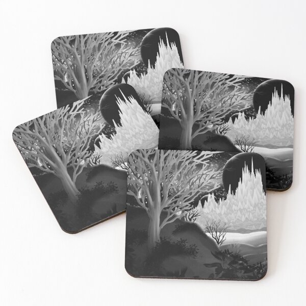 Item preview, Black and White: A Far Away Planet designed and sold by Salem Scribbles.