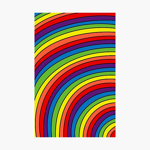 Item preview, Sound Waves Rainbow designed and sold by Owen1976.