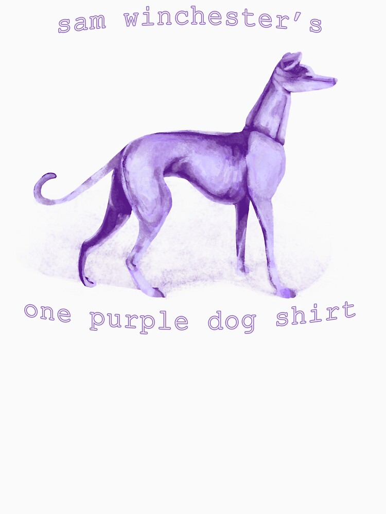 That One Purple Dog Shirt