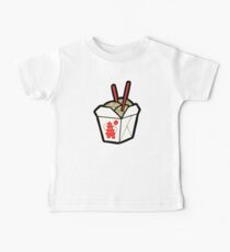 Take-Out Nudeln Box Muster Baby T-Shirt