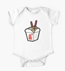 Take-Out Nudeln Box Muster Baby Body Kurzarm