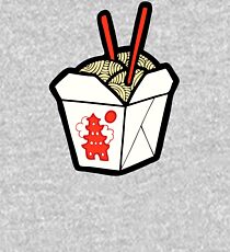 Take-Out Noodles Box Pattern Kids Pullover Hoodie