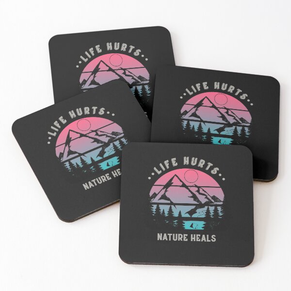 Item preview, Life Hurts, Nature heals. designed and sold by T-mess.