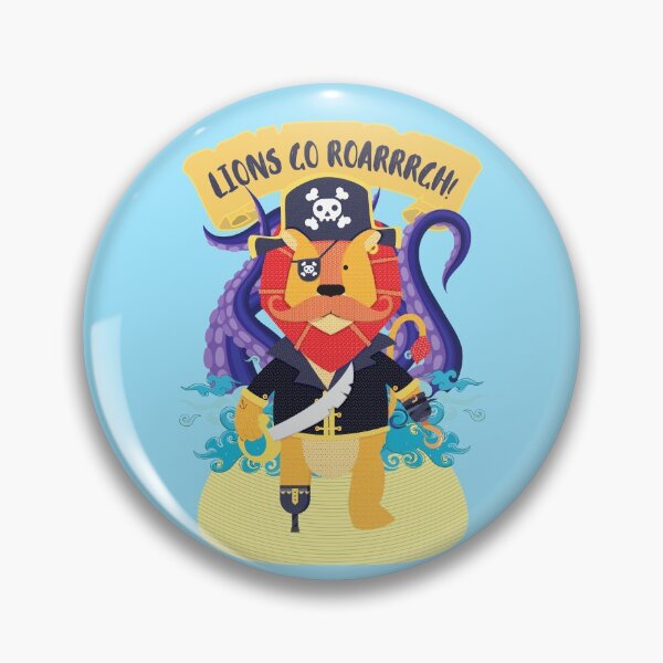 Item preview, Pirate lions go Roarrrgh designed and sold by Give Me that Pencil.