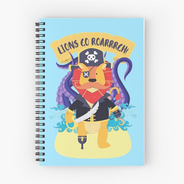 Item preview, Pirate lions go Roarrrgh designed and sold by Give Me that Pencil.